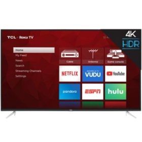 TCL Smart 55” TV with Roku