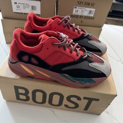 Adidas Yeezy Boost 700 Hi-Res Red Size 12 Men
