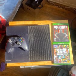 Xbox One 500GB Bundle w/ Controller + 2 Games - Black Ops 3 & GTA V