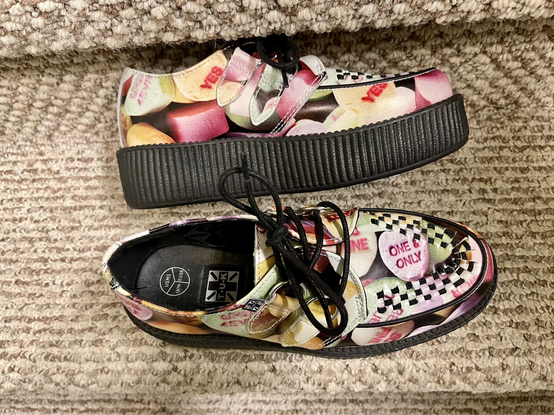 T.U.K Candy Heart Shoes