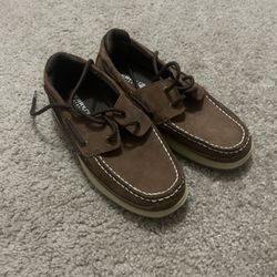 Dignified Sperry Top-Sider Men’s Leather Boy's Boat Shoes