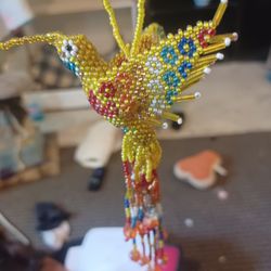 Beautiful Hand Beaded Humming Bird