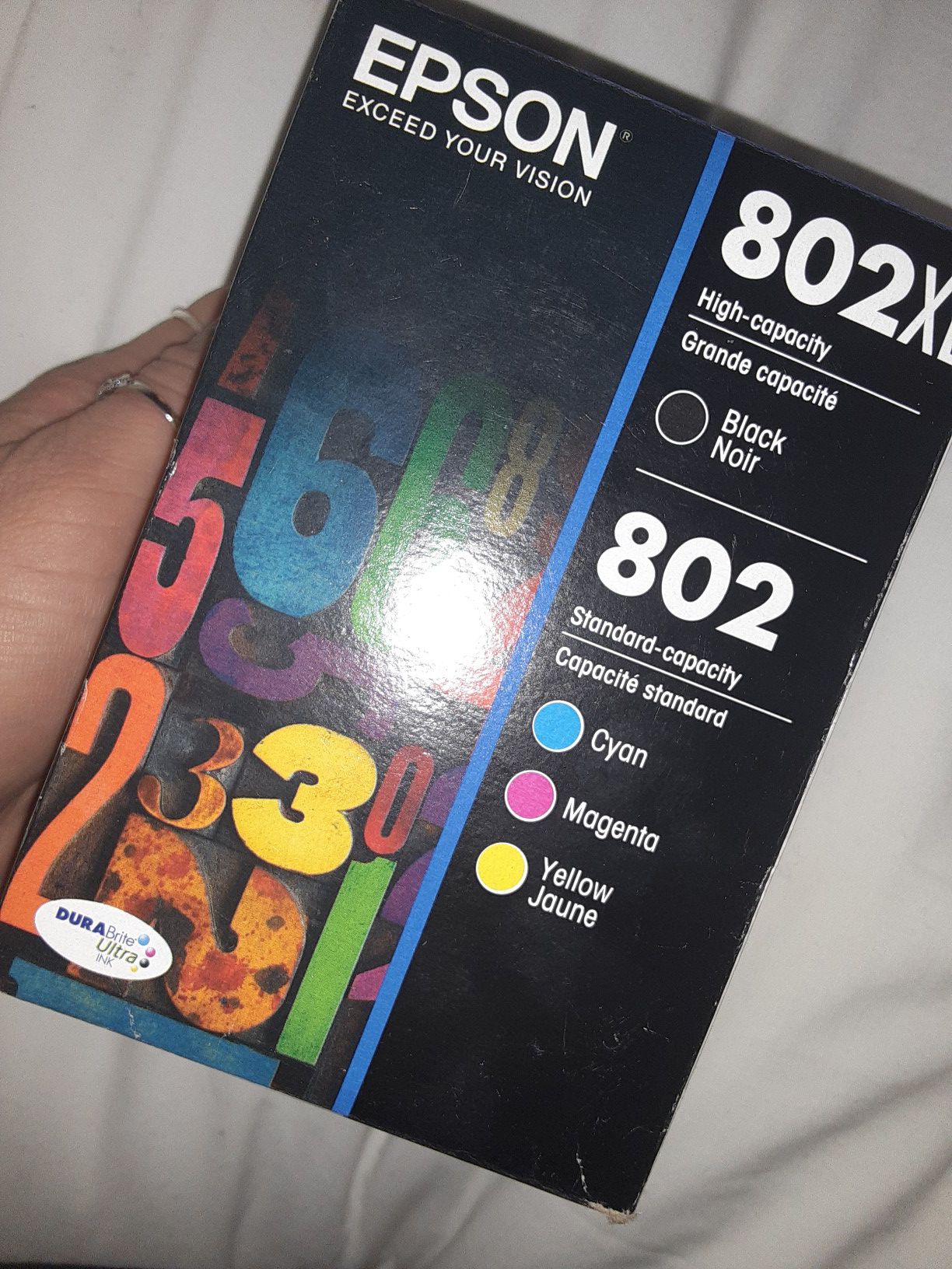 Epson 802 xl ink black & color // Brand New