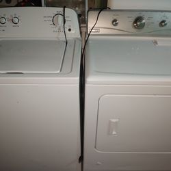 Heavy Duty Washer And Dryer.