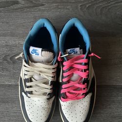 Travis Scott Jordan 1 Fragments