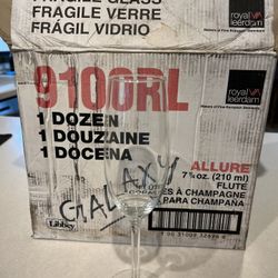 Libby Allure Champagne Flutes 210 mL (7.25 oz)