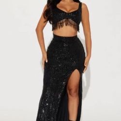 Jocelyn Sequin Maxi Dress 