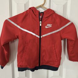 Nike -Size 3 Nice Gently Used weatherproof outer/ flannel lined. Hood, full zipper and 2 pockets. See Below