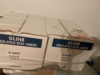 4 boxes of ULine labels