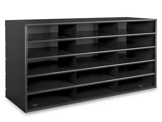Uline mail sorter 15  slots
