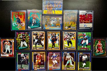 18 Card Sports Lot NFL NBA MLB WNBA Numbered Parallels Refractors Auto /75 /99
