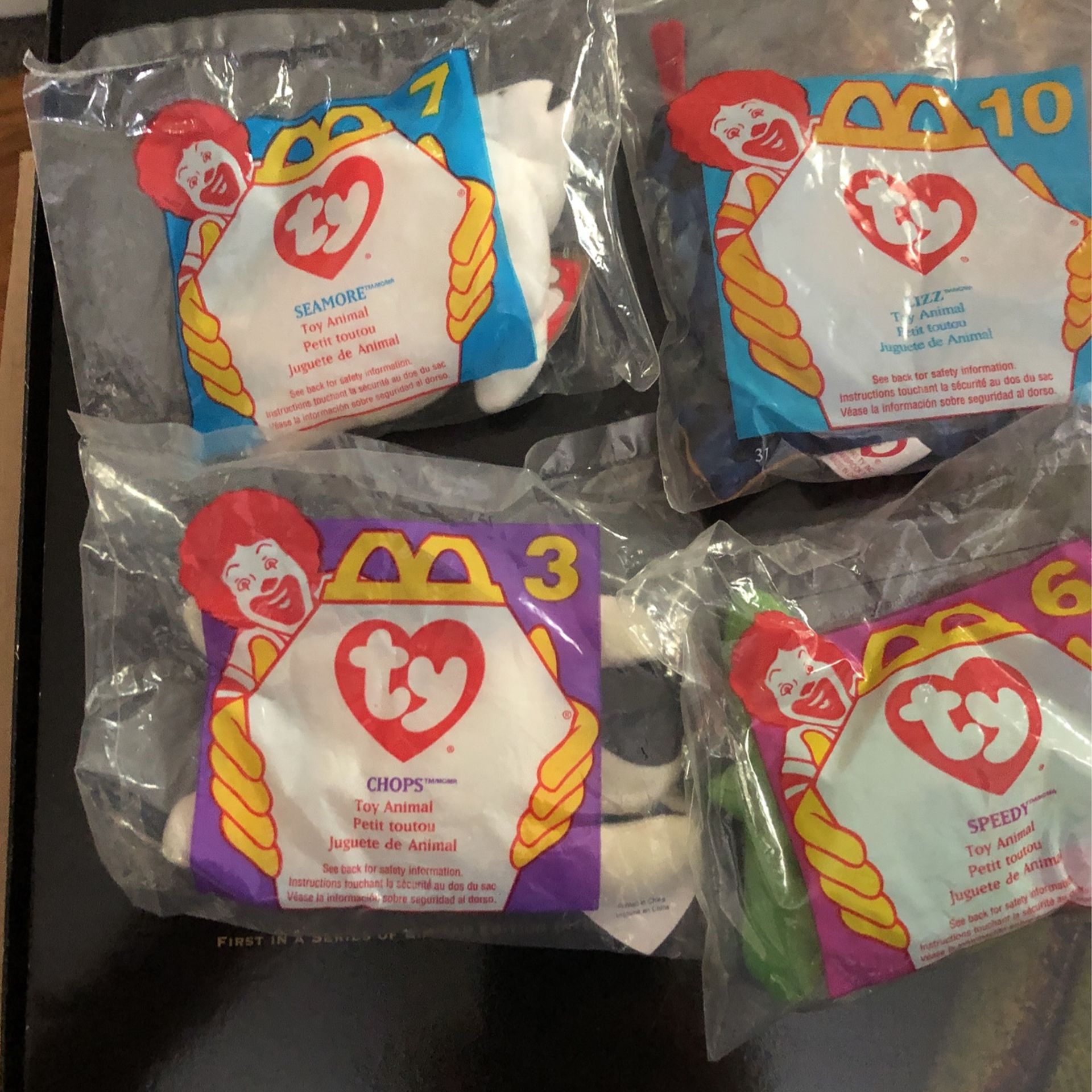 McDonalds 1996 TY Beanies 1-1