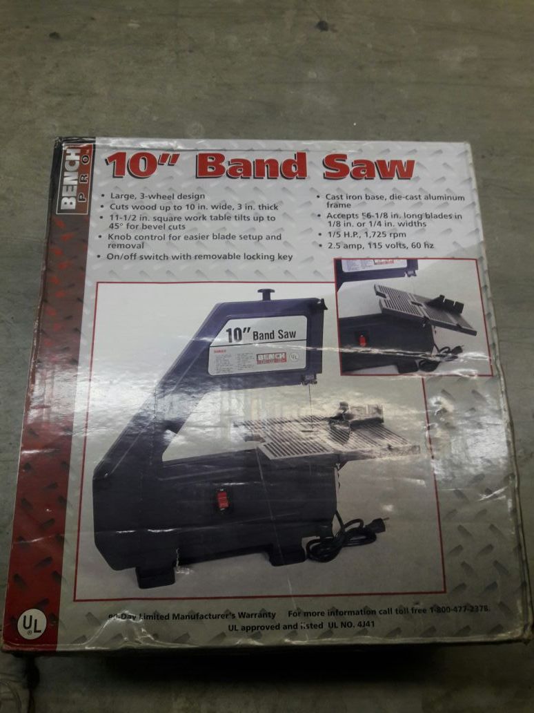 Bench Pro 10" Band Saw