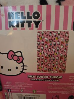 Hello Kitty Silk Touch Throw Blanket 50x70