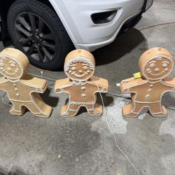 Vintage Gingerbread Men Blowmolds Blow Molds- Price in Post