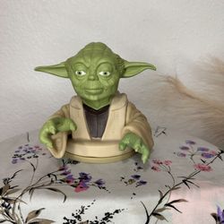 Vintage 1999 Lucasfilm Star Wars Yoda Cup Topper Only