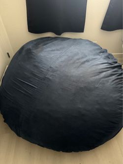 Huge Jaxx Navy Blue Bean Bag Chair