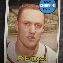 Tony Cloninger - MLB 1969 Trading Card 