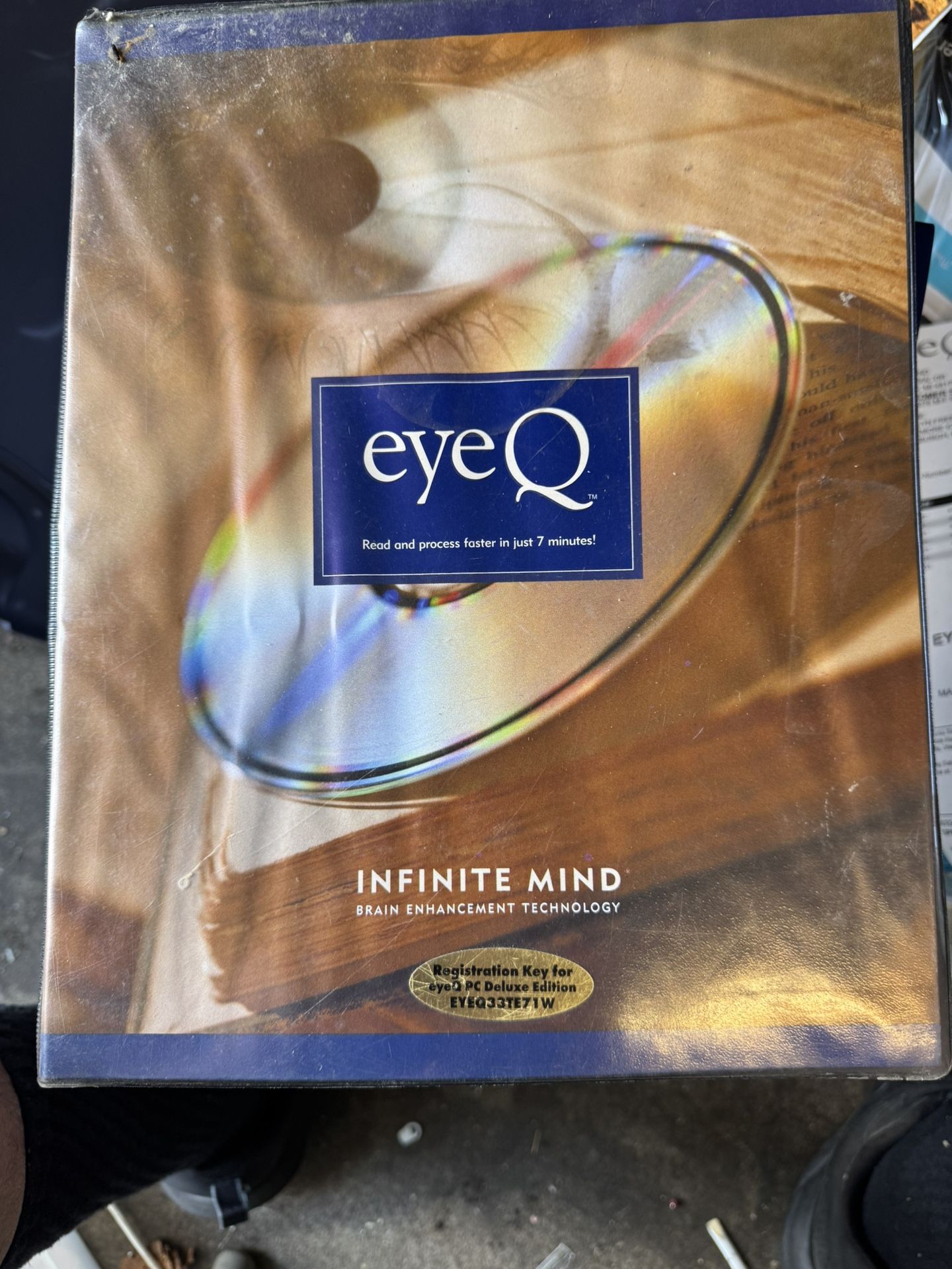 EyeQ Infinite Mind Speed Reading Improvement Brain Enhancement DVD Format