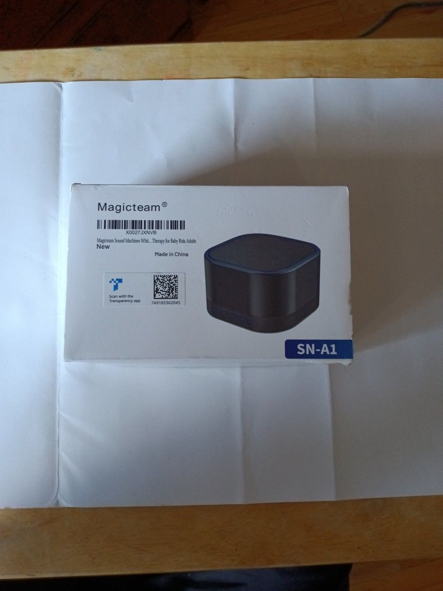Magicteam Sound Machines White Noise Machine with 20 Non Looping Natural Sounds