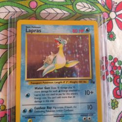 Lapras Pokemon Holo Rare