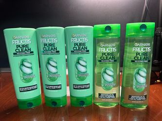 $2.25 each Garnier Fructis Pure Clean Shampoo & Conditioner