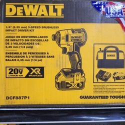 Dewalt 20v XR Impact Kit