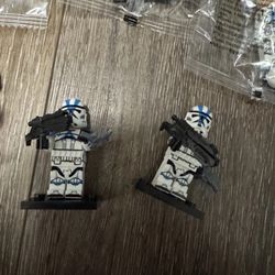 56 Sealed New Star Wars Snow StormTrooper Brick Minifigure Plus 4 Opened Sonic