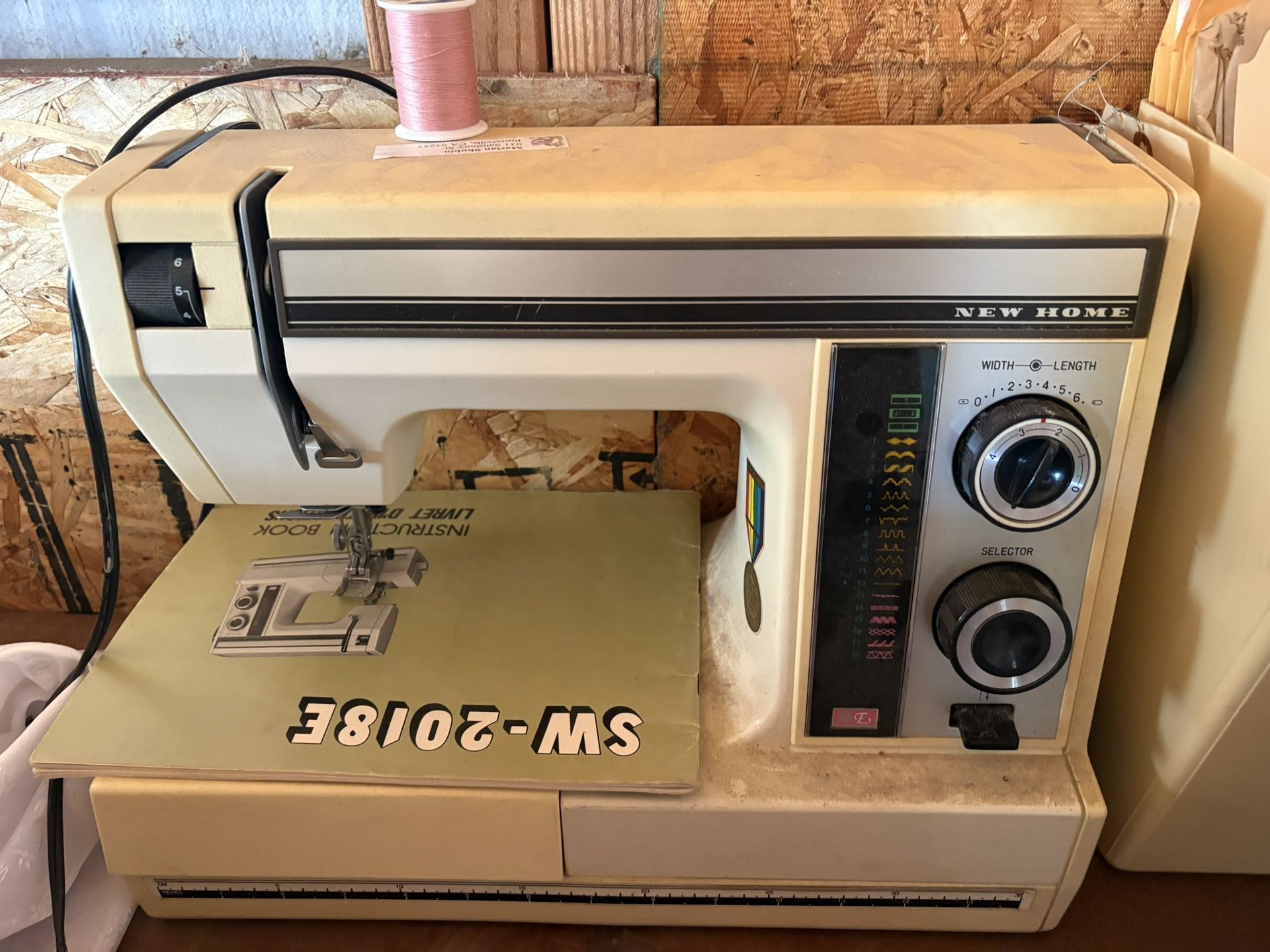 New Home sewing machine