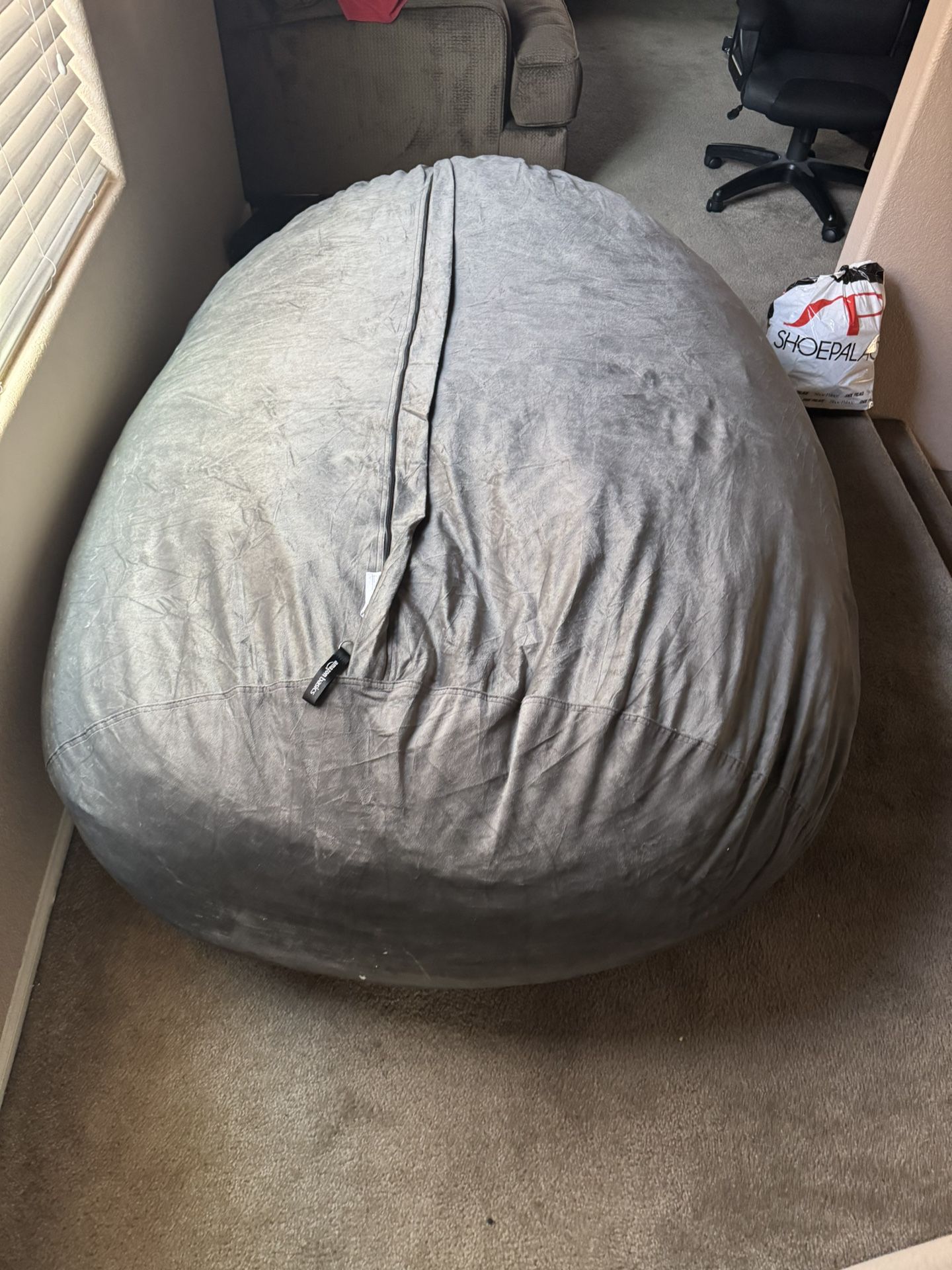 Huge 10 foot bean bag chair!