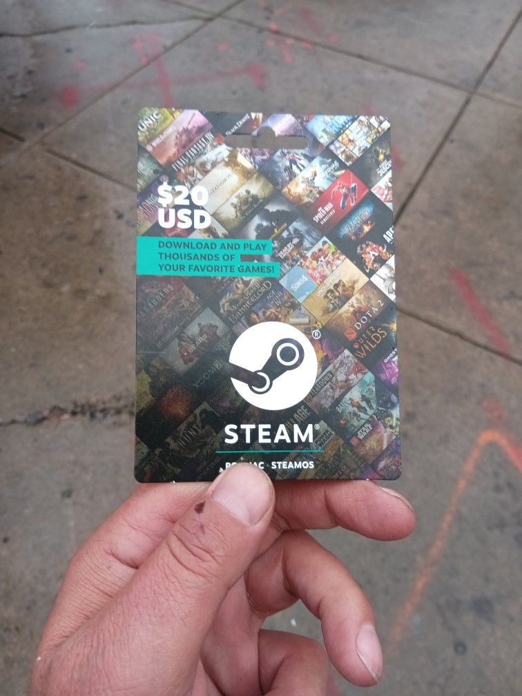 $20 Steam Card For $15
