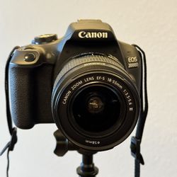 Cannon EOS 2000D Camera
