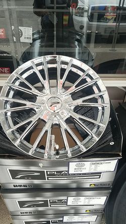 18" Chrome Platinum Wheels