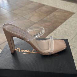 Nude Clear Heels