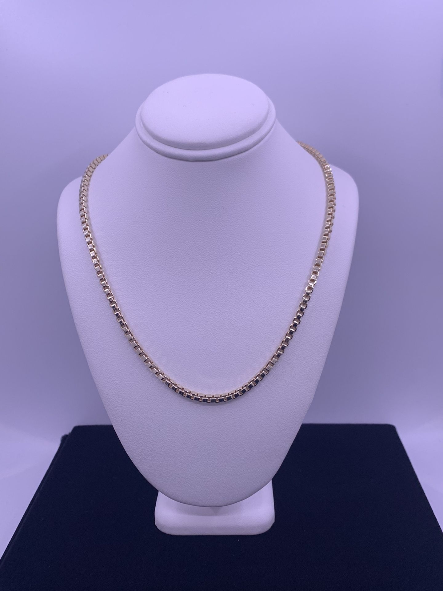 Gold Box Link Chain 5.8g 14kt 16”