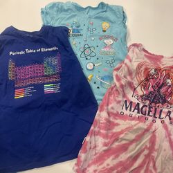 Girls Tops Set Of 3 Large 10/12 Cat & Jack Children’s Place Magellan