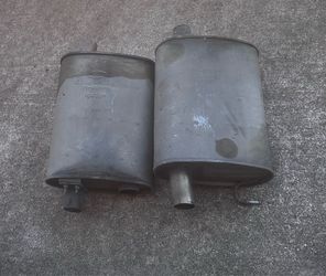2012 Mustang mufflers
