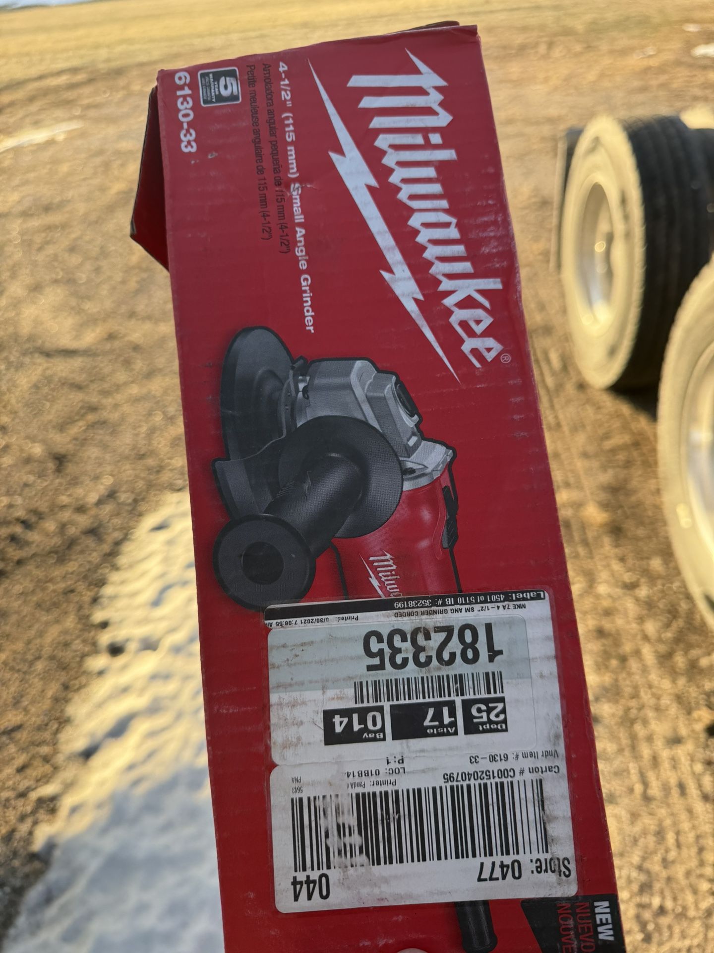 Milwaukee Small Angle Grinder