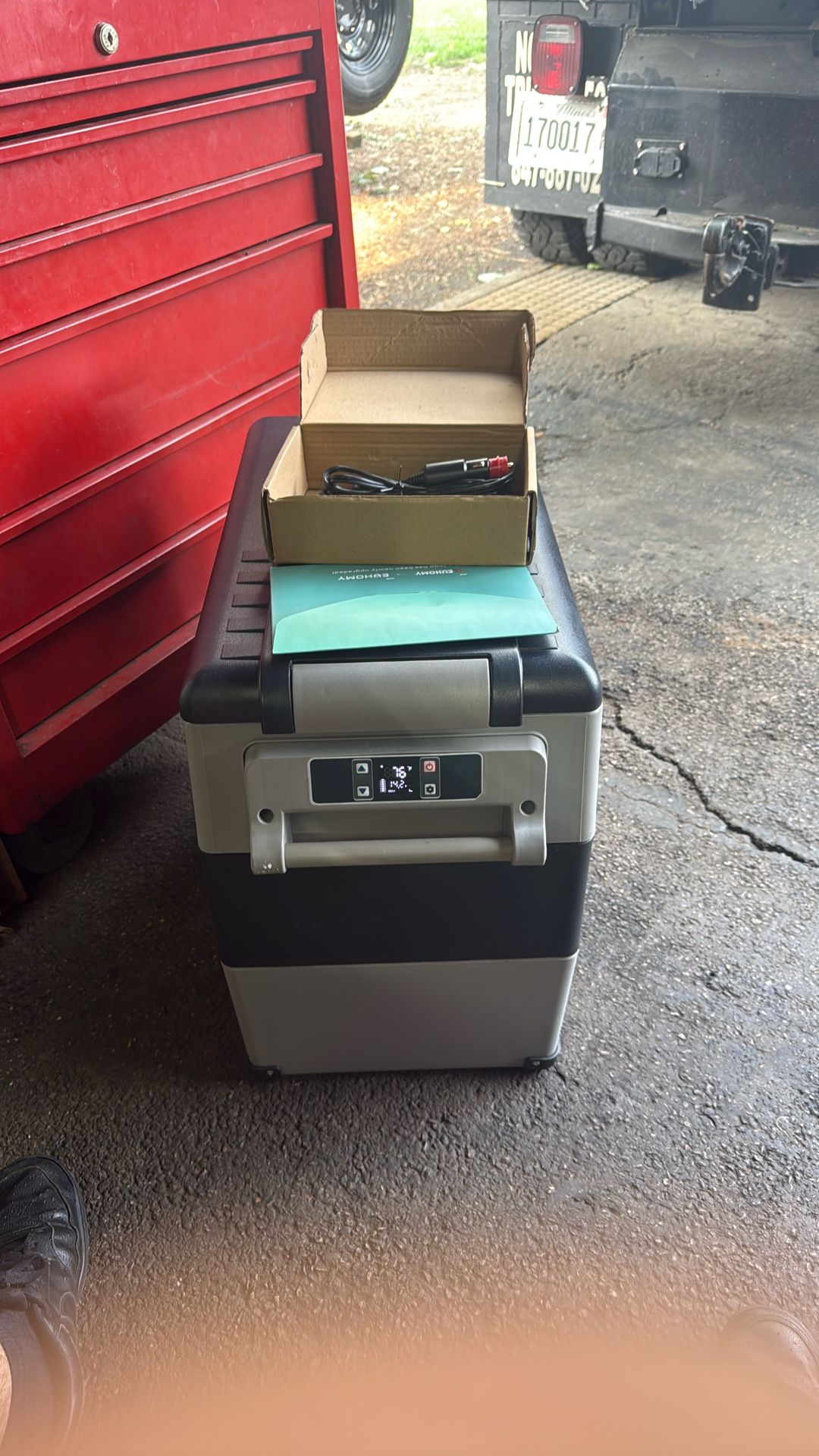 EUHOMY Truck Refrigerator
