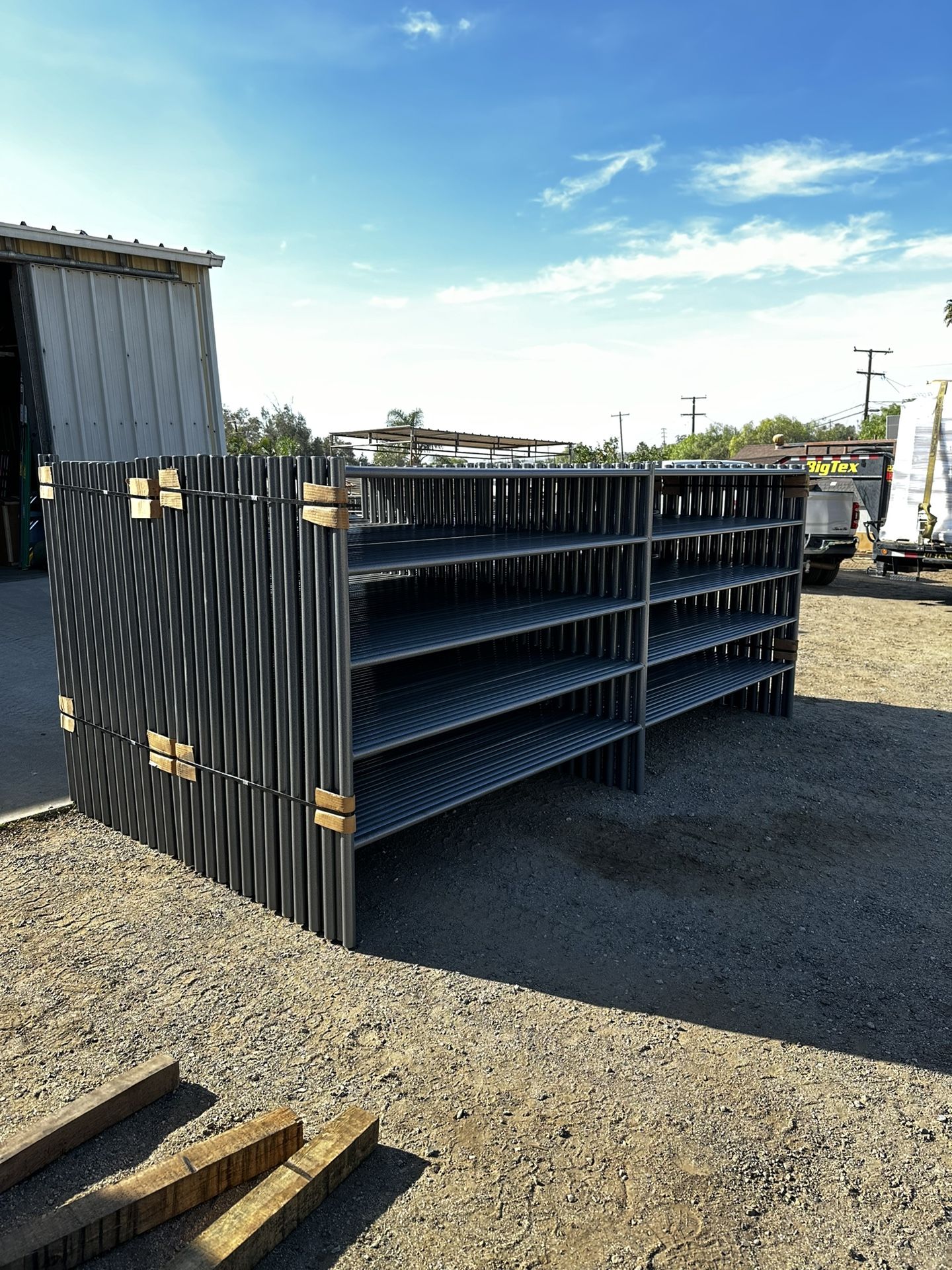 Horse Corral Panels 12ft - 14gauge - Powder Coated