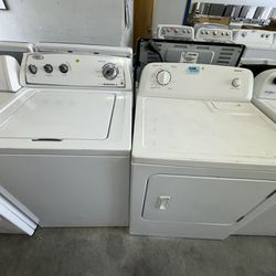 Set Washer & Electric Dryer