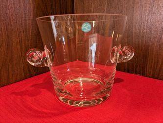 "New" Tiffany & Co.  Crystal CHAMPAGNE / ICE BUCKET
