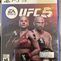 UFC 5 Ps5 Disk