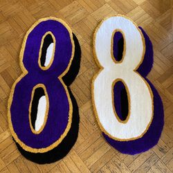 Handmade Lamar Jackson Ravens Rugs