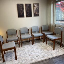 6 Skovby Møbelfabrik, Denmark — 1980s Danish Modern teak dining chairs