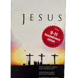 Jesus  Movie VHS 9-11 REMEMBRANCE EDITION w/ FDNY HEROES 83 Mins Brian Deacon