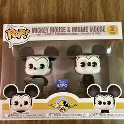 Mickey And Minnie D23 Expo 2-Pack