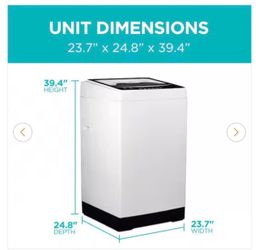 Blackdecker 3.0 cu ft Portable Washing Machine