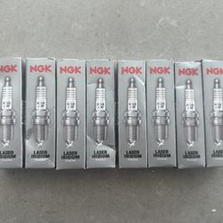 NGK 6043 ILZKAR7A10 Laser Iridium Spark Plugs 8 piece