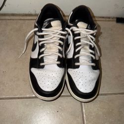 Size 10 - Nike Dunk SE Low Suede Panda